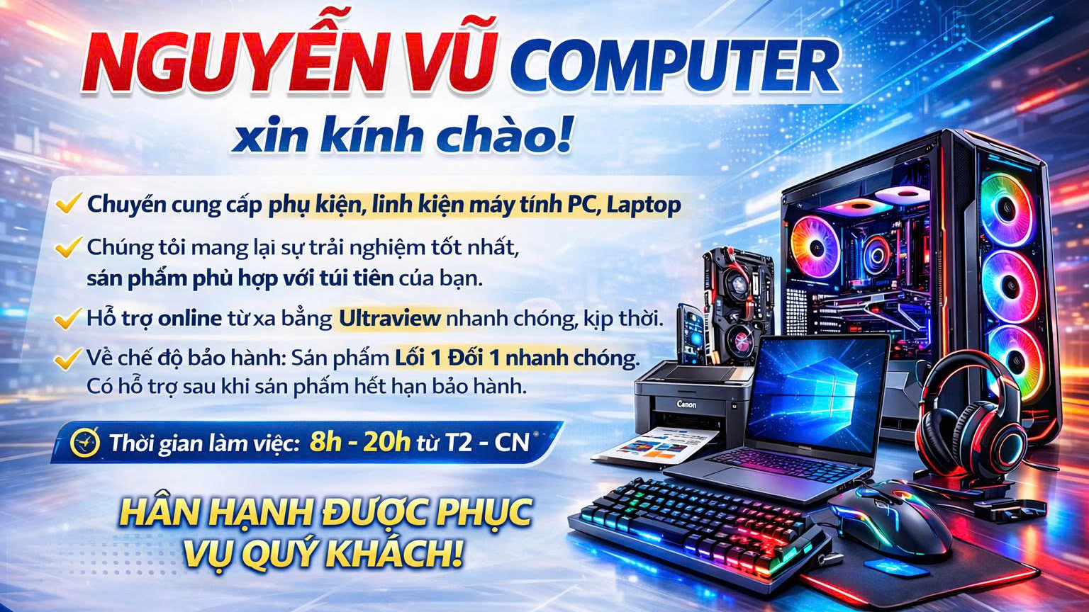 NGUYEN VU COMPUTER, Cửa hàng trực tuyến | Shopee Việt Nam