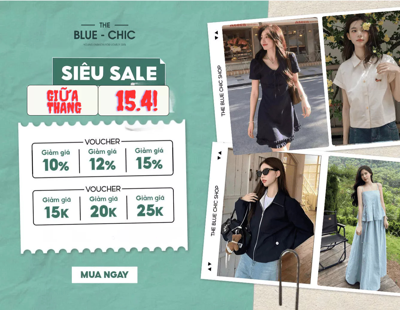 The Blue Chic Shop, Cửa hàng trực tuyến | Shopee Việt Nam