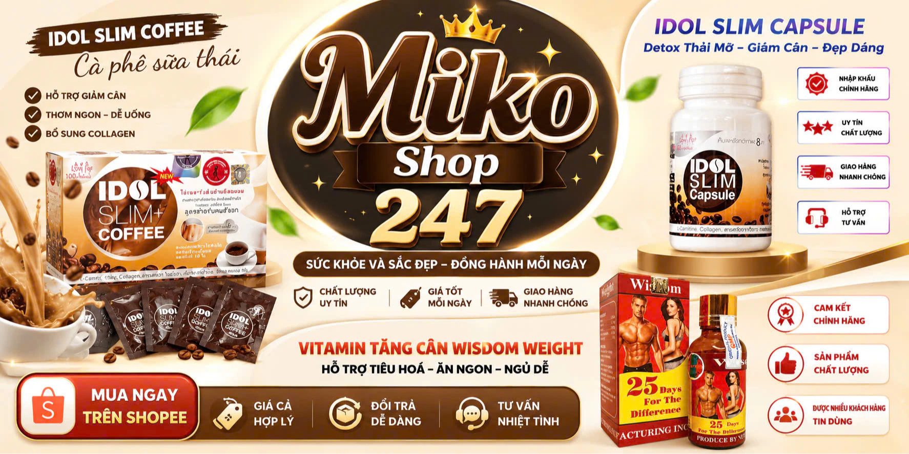 Miko Shop 247, Cửa hàng trực tuyến | Shopee Việt Nam