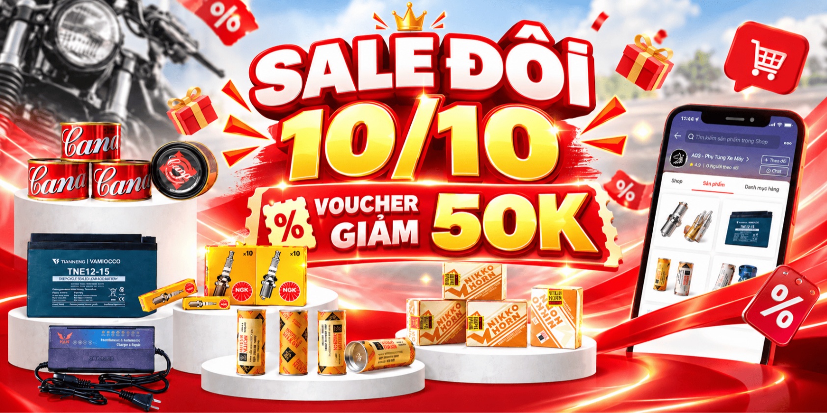 AD3- Phụ Tùng Xe Máy, Cửa hàng trực tuyến | Shopee Việt Nam