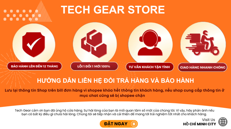 Tech Gear Việt Nam, Cửa hàng trực tuyến | Shopee Việt Nam