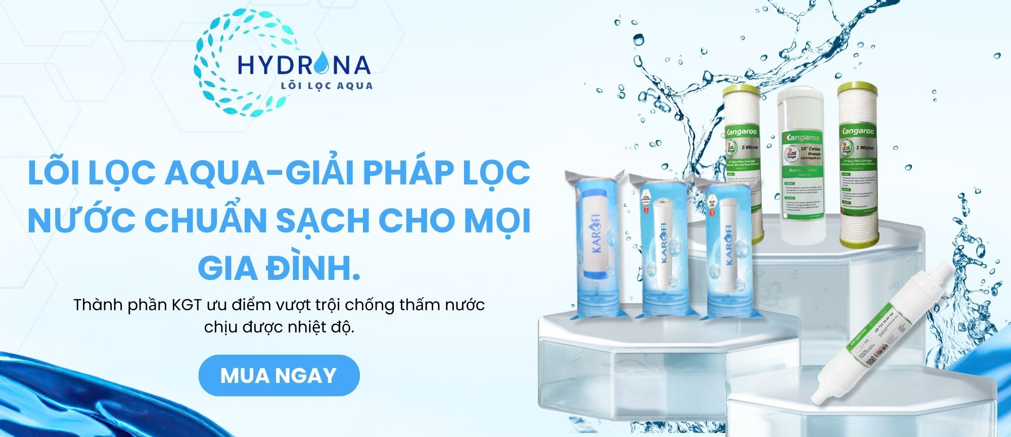 Lõi lọc Aqua-Nước sạch Hydrona, Cửa hàng trực tuyến | Shopee Việt Nam