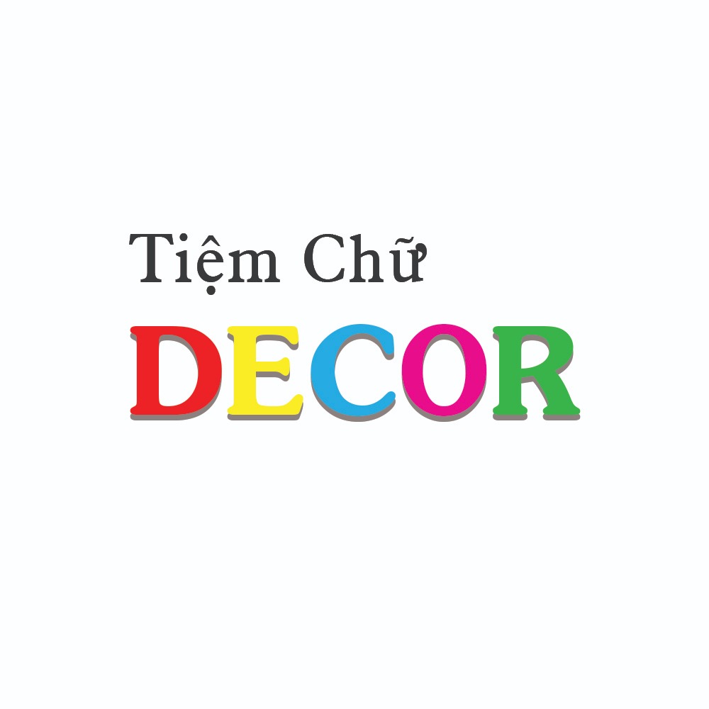 Tiệm Chữ Decor, Cửa hàng trực tuyến | Shopee Việt Nam